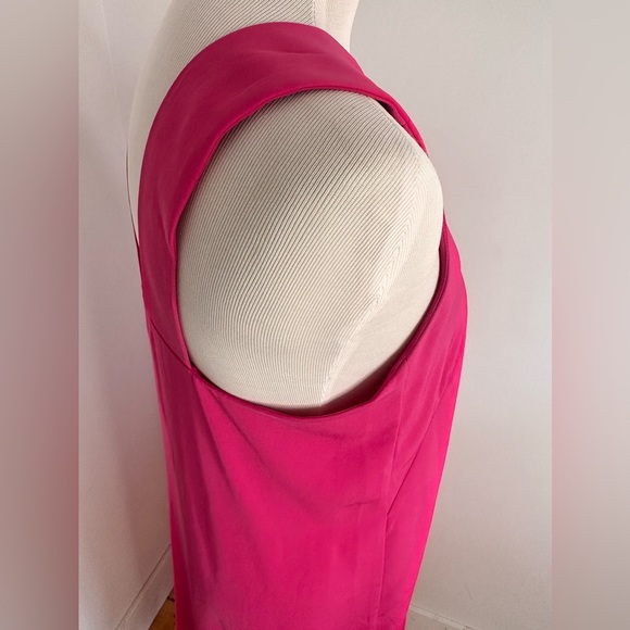 3/$15 Lila Rose Fuchsia Summer midi Dress - Picture 8 of 8